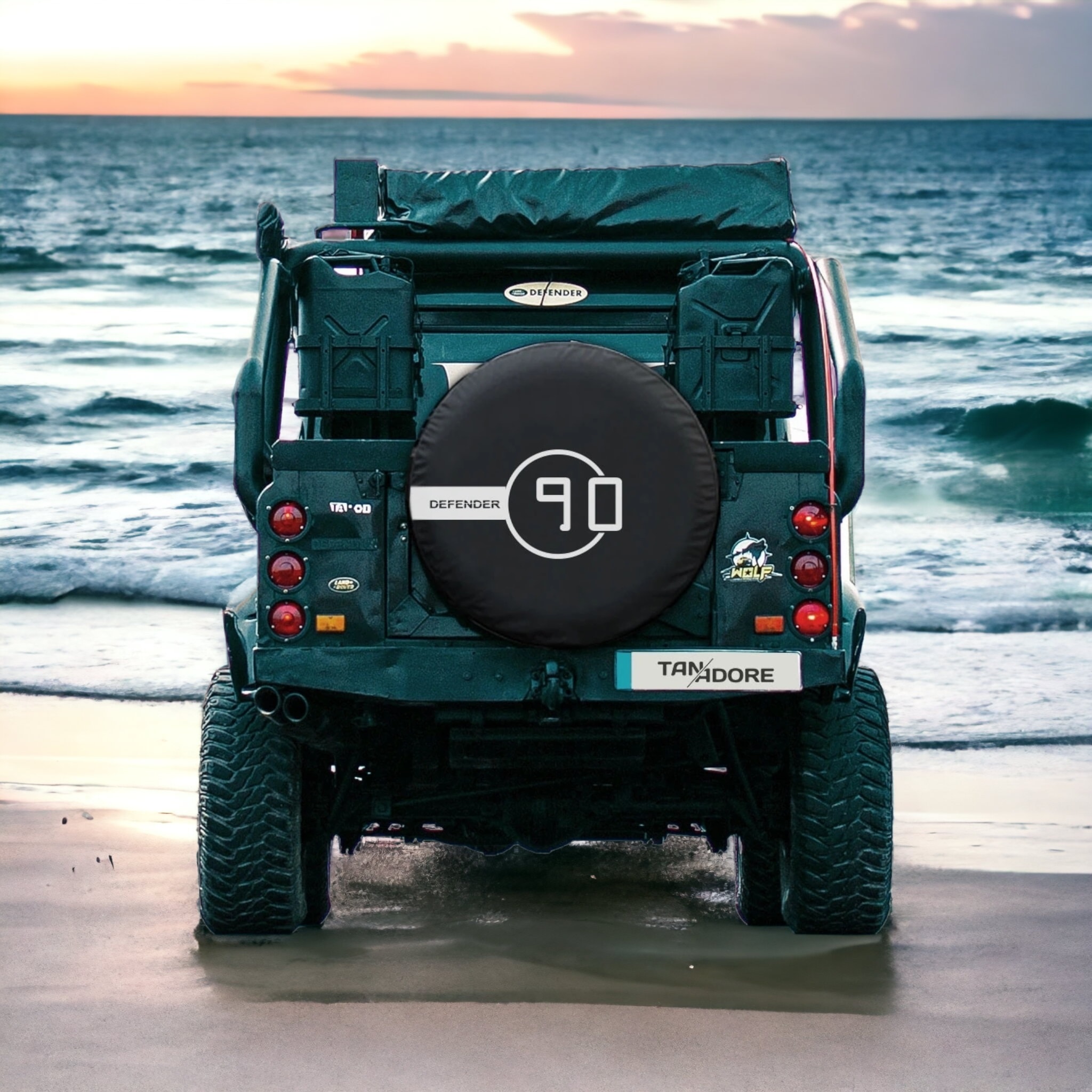 Defender 90 Stepne Kılıfı